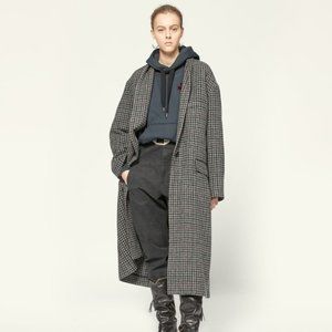 Isabel Marant Etoile Henol Coat Wool Coat 36